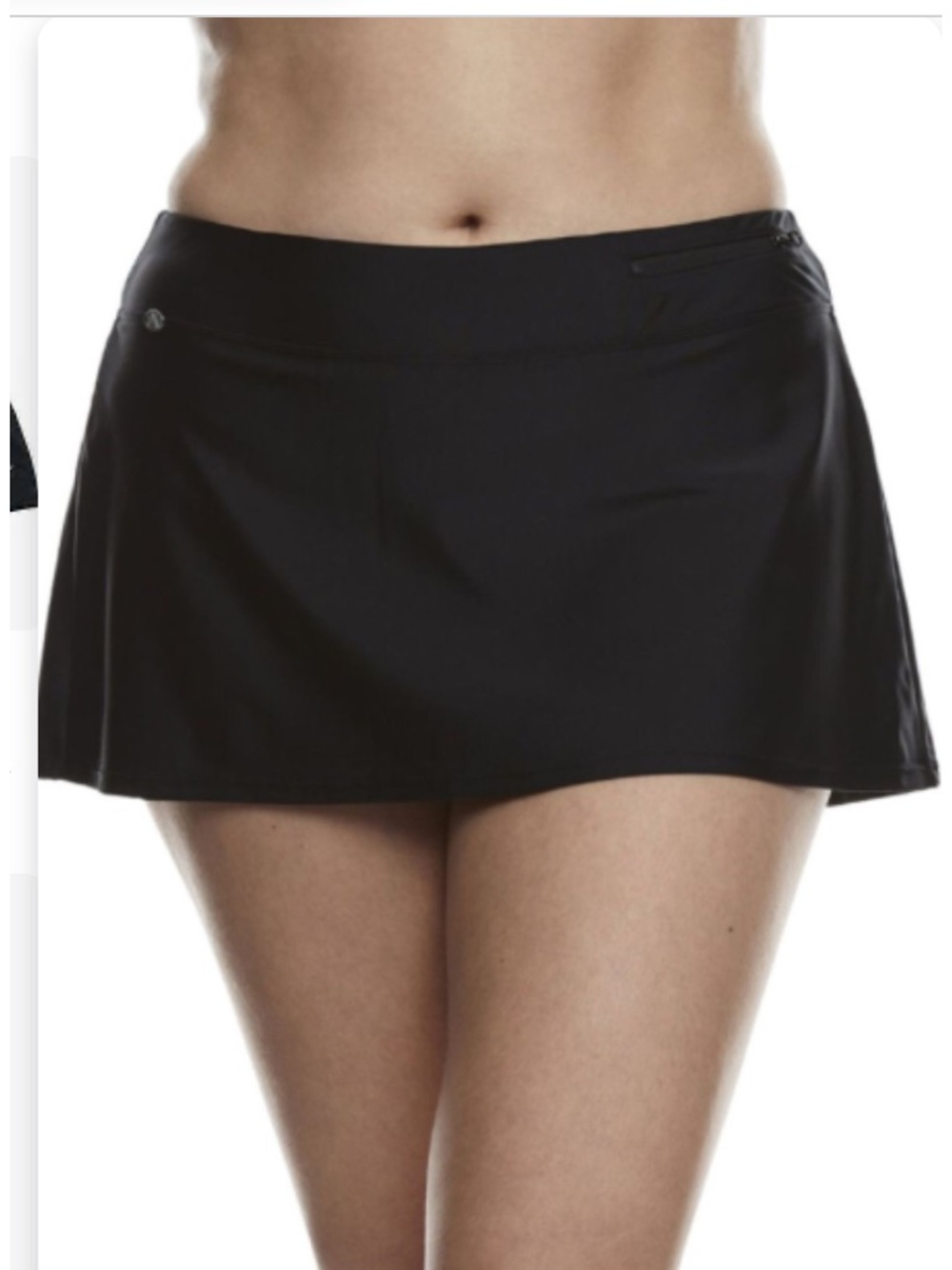 Bikini skirt black NEW without tags plus size 22W . Versatile itemA37582…